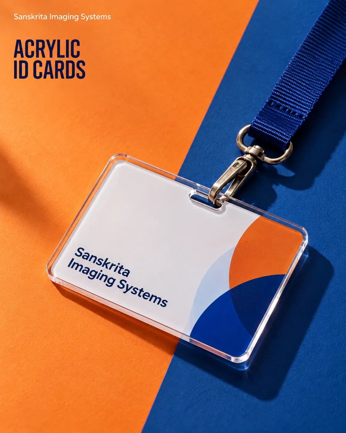 Acrylic ID cards