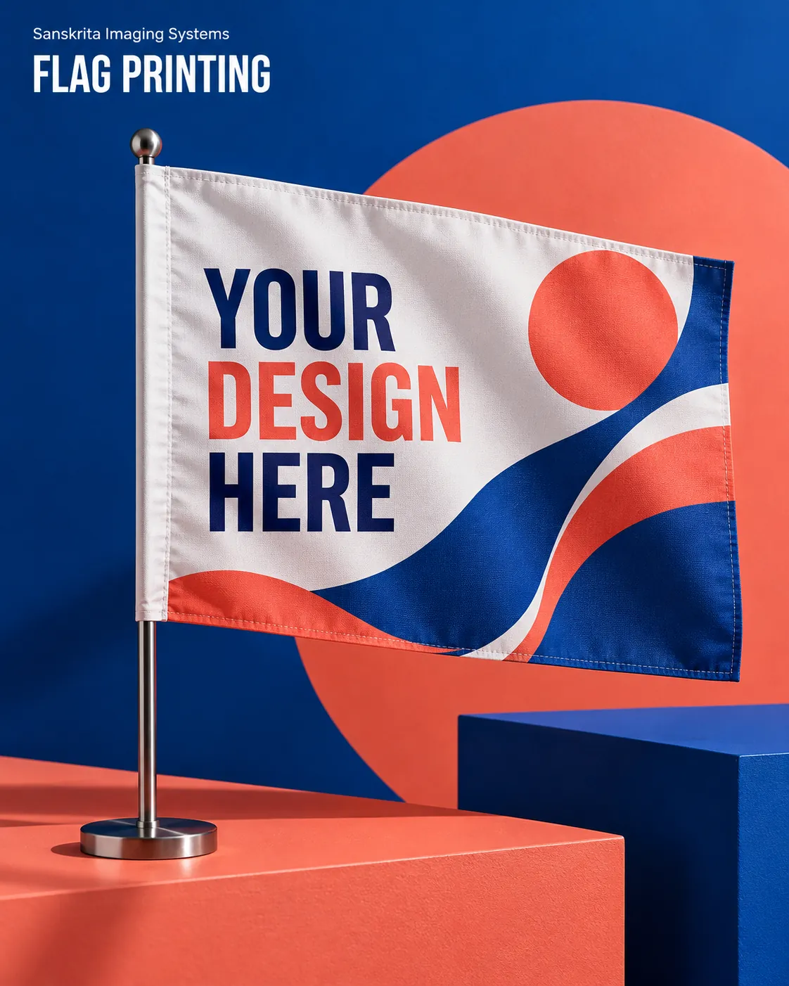 Flag printing ready for your own design