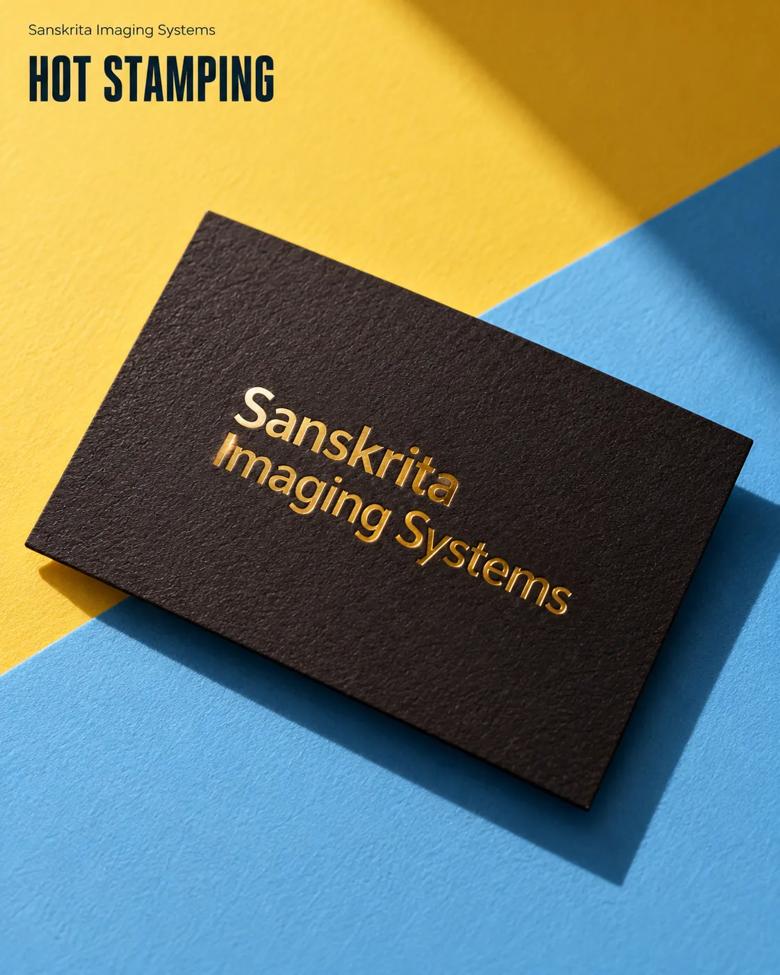 Digital hot stamping