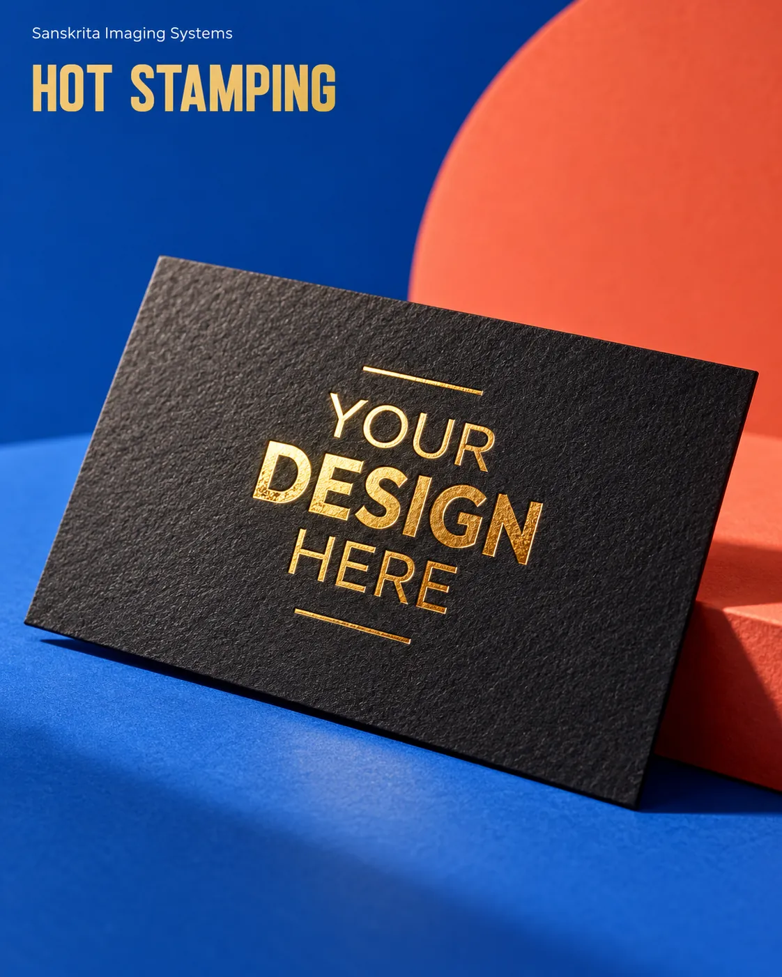 Digital hot stamping ready for your own design