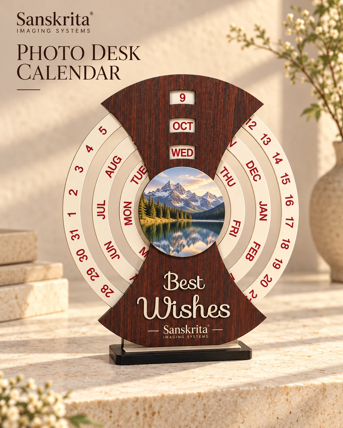 Personalised desk calendar — personalised gift idea