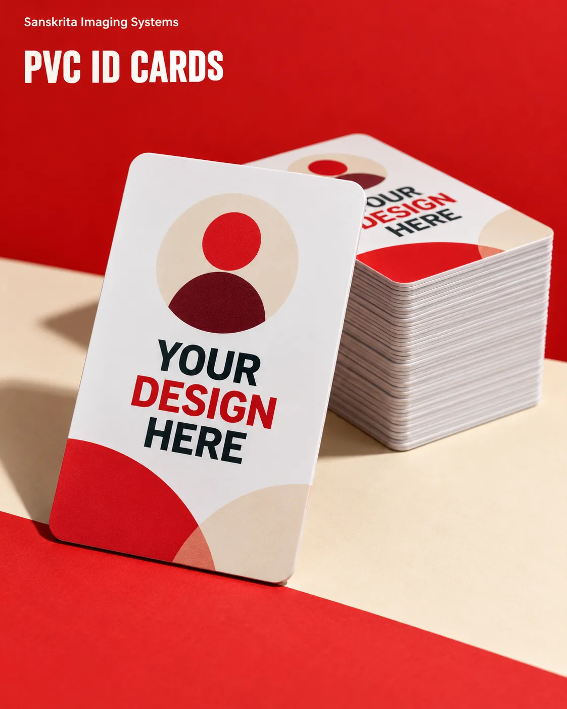 PVC ID cards ready for your own design