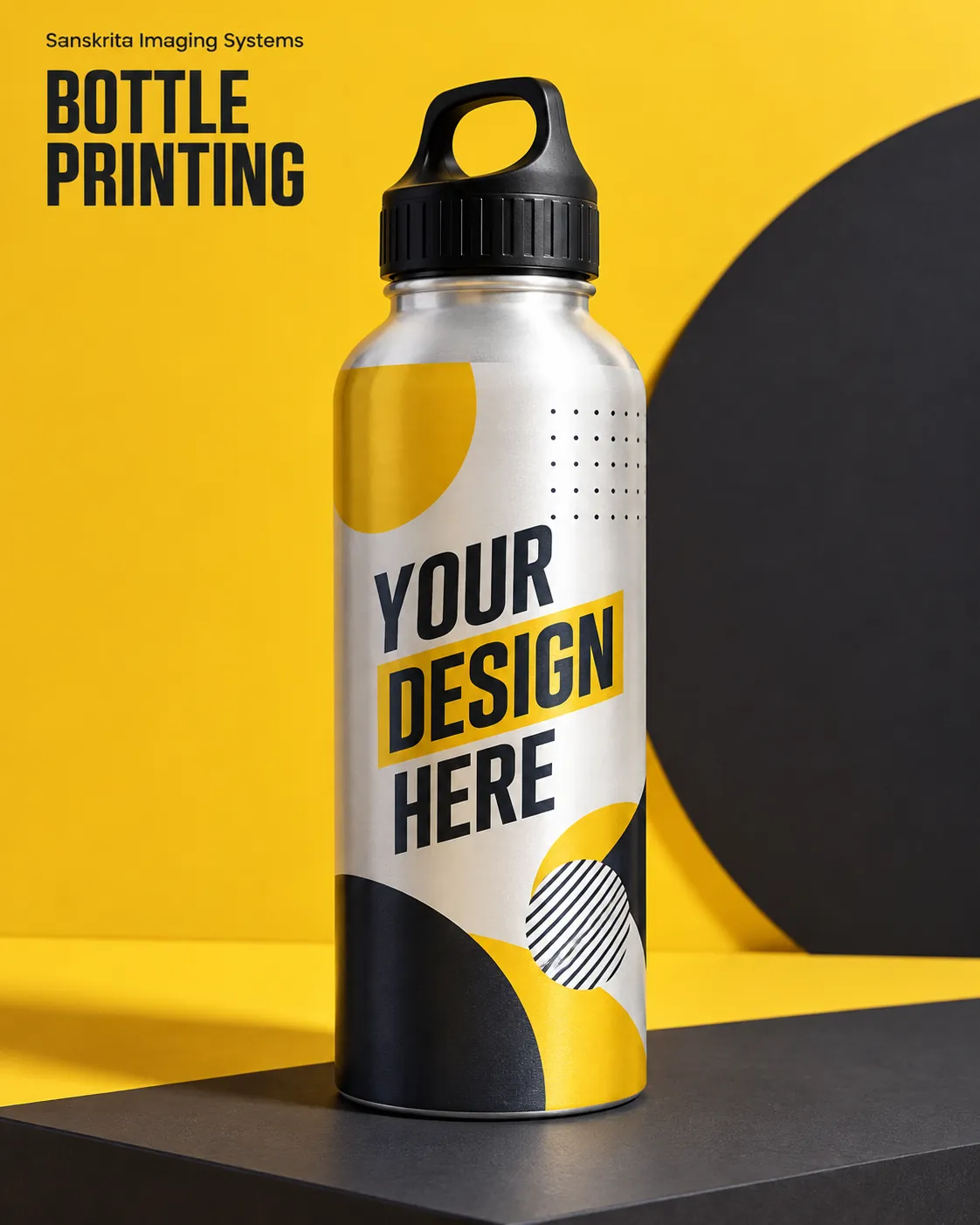 Sipper bottle printing ready for your own design