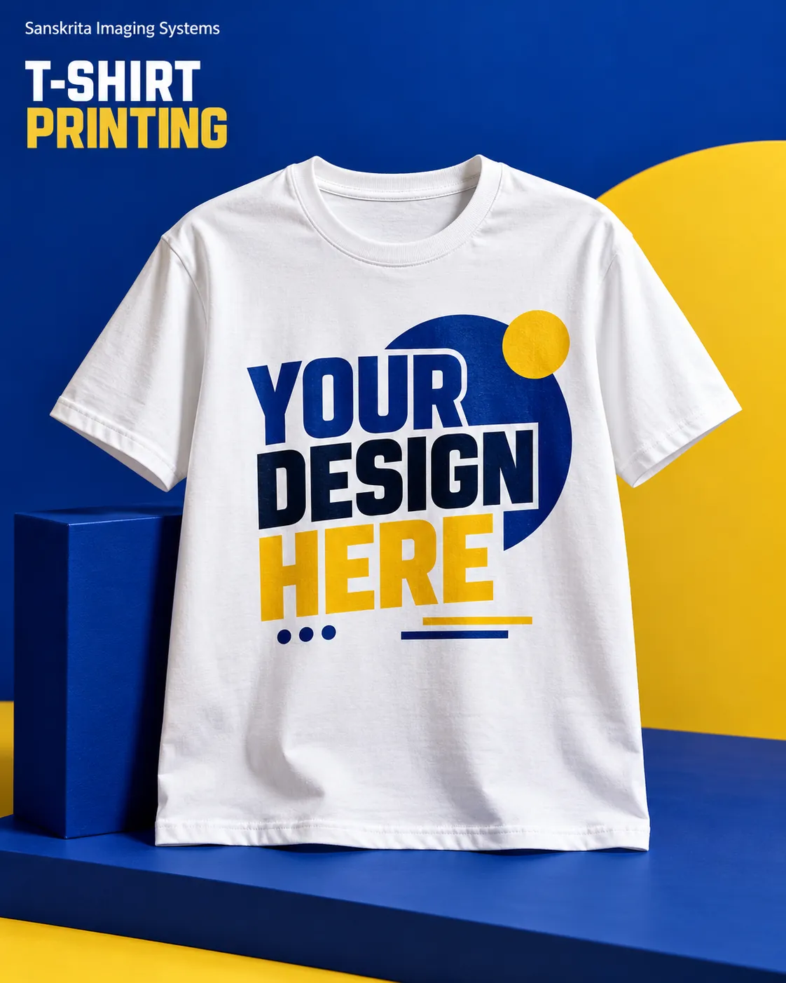 T-shirt printing ready for your own design