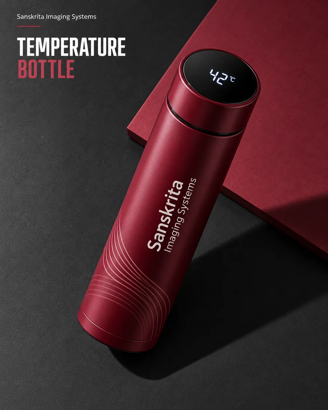 Temperature sipper bottle — personalised gift idea